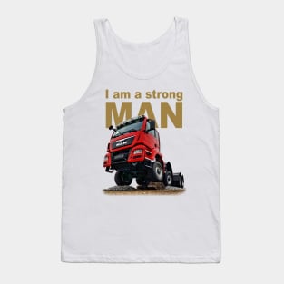 Strong MAN TGS 41.480 8x8 Brown - Trucknology Days Tank Top